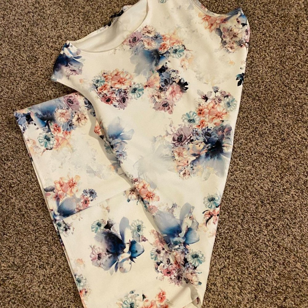 Tiana B NY Flowered Dress